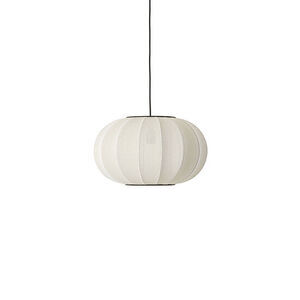 Made By Hand - Pendellampe - Knit-Wit 45 Oval Pendant - Pearl White